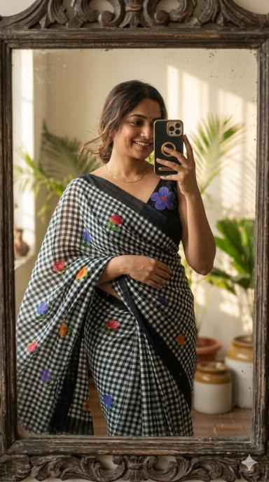 Svara soft linen surat saree market contact number
